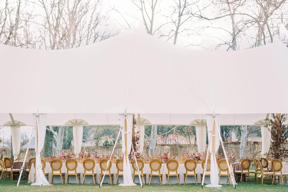 Rent The Occasion - Tent, Table, Chair, Linen, and Backdrop