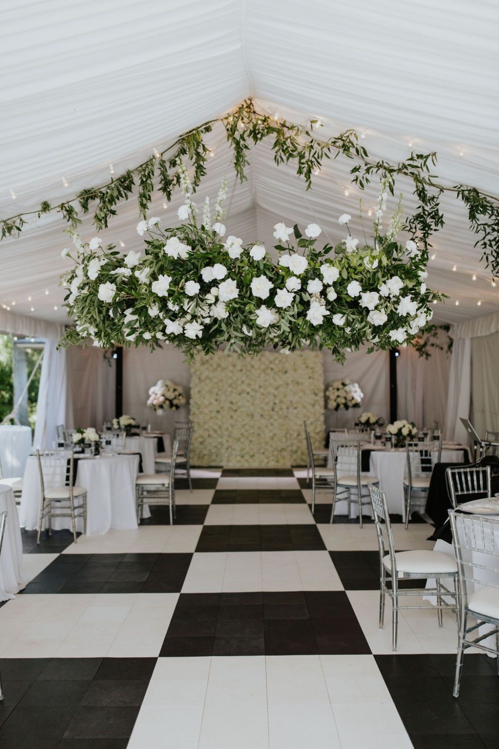 Tented rehearsal dinner - mariannes rentals