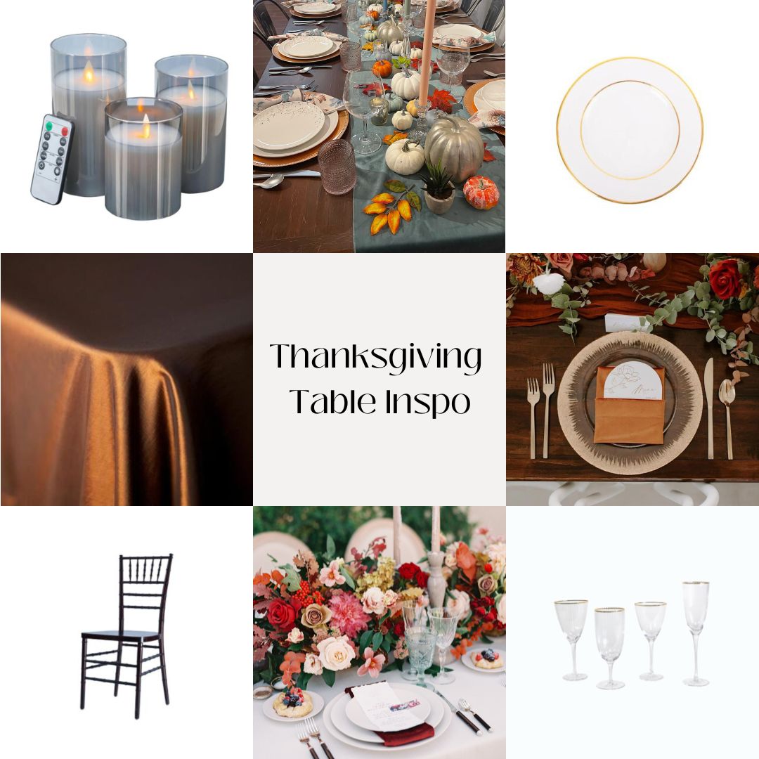 Thanksgiving Table Setting Inspo